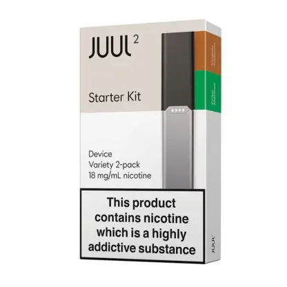 JUUL2™ EU Version – Starter Kit (Crisp Menthol/Virginia Tobacco)